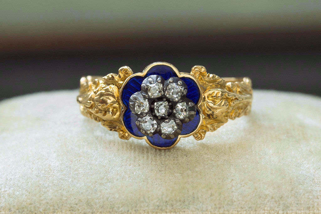 Georgian Jewelry | The Three Graces | Georgian Rose Cut Diamond